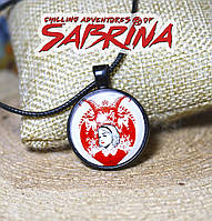 Кулон Леденящие душу приключения Сабрины/Chilling Adventures of Sabrina с героиней и королём ада