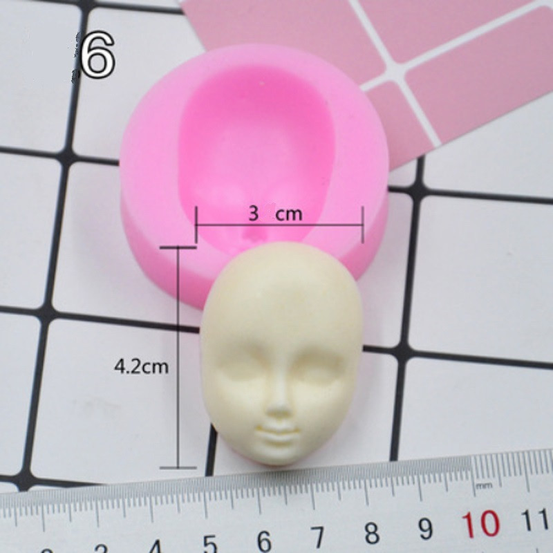 Силіконовий молд "Обличчя" Е6, фото 1