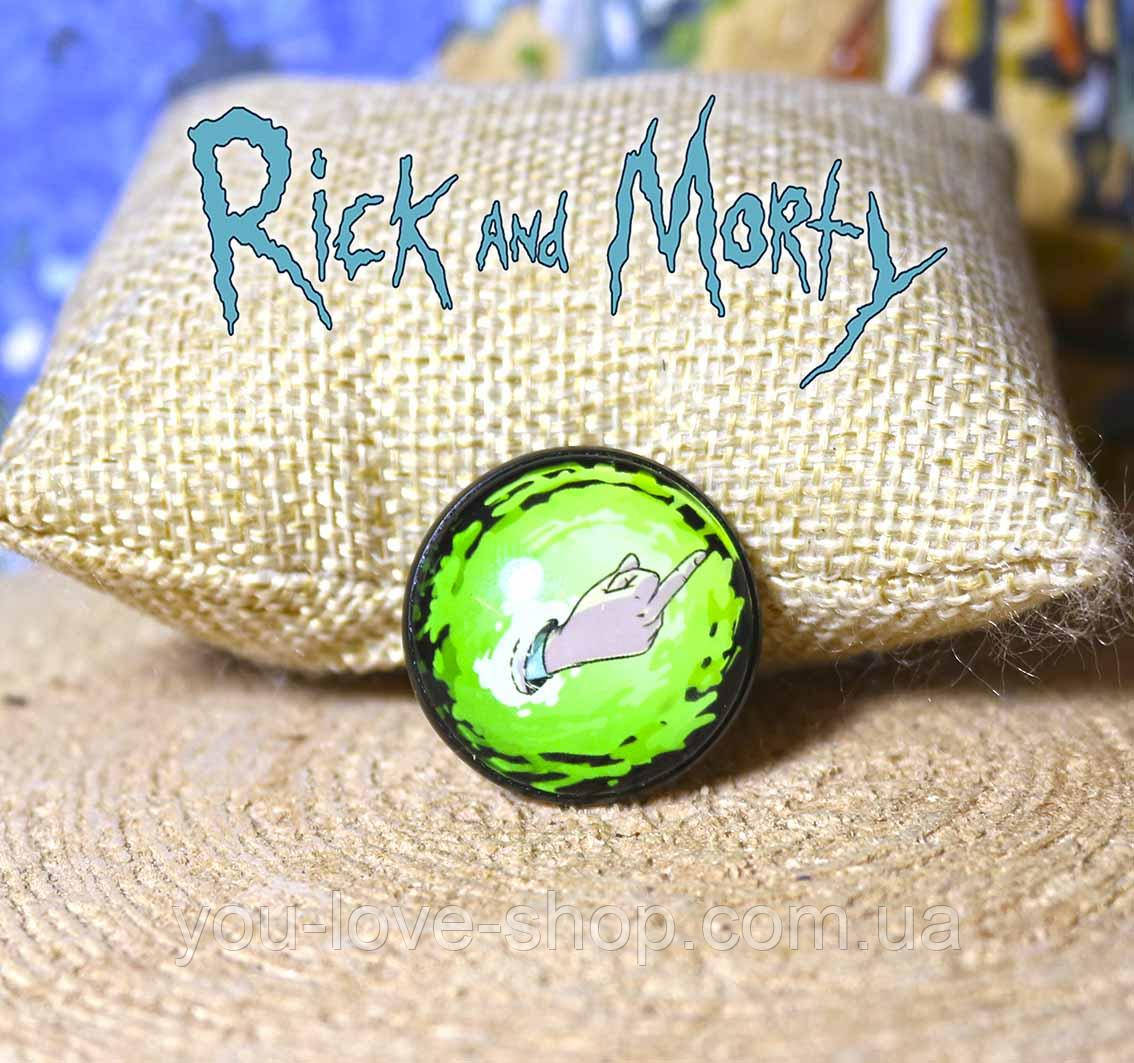 Значок "Фак Ріка" Рик і Морті / Rick and Morty