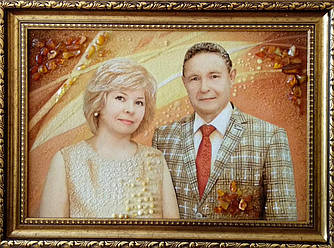 Портрет із Бурштину по фото 30х40см