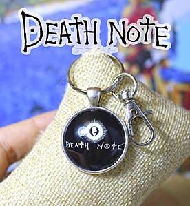 Брелок Зошит смерті Death note з логотипом