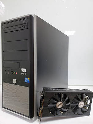 ATX Tower / Intel Core i7-860 (4 (8) ядра по 2.8 - 3.46 GHz) / 16 GB DDR3 / 120 GB SSD NEW + 500 GB HDD / AMD, фото 3