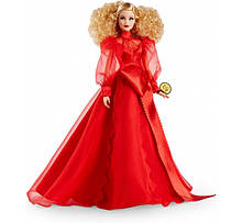 Лялька Барбі колекційна 75-річчя Barbie Collector 75th Anniversary Red Chiffon Gown