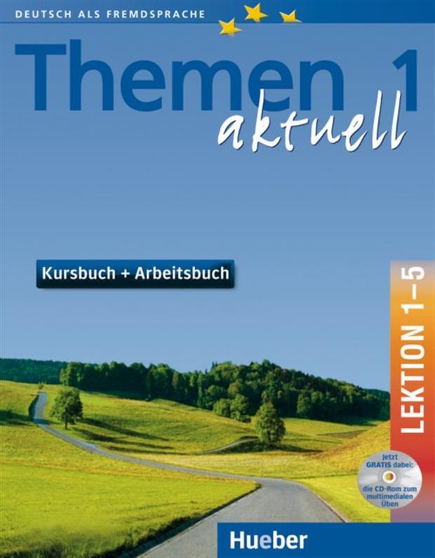 Themen Aktuell 1, Kursbuch + Arbeitsbuch + CD / Підручник + зошит з диском (1-5) німецької мови