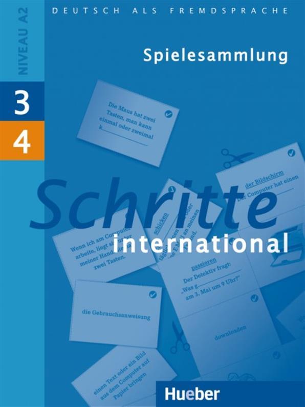 Schritte International 3 + 4, Spielesammlung / Навчальний посібник з німецької мови