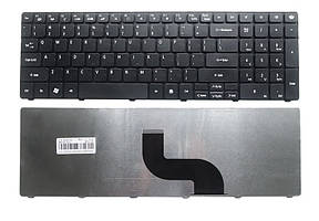 Клавіатура для ноутбука Acer PackBell LM81, LM85, TK81 TM93, GW: NEW90 (острівні кнопки) EN чорна БВ