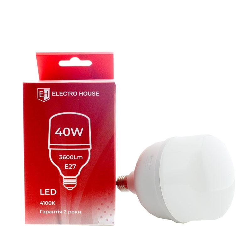 LED лампа E27 / 4100K / 40W 3600Lm /270° T100 EH-LMP-1302