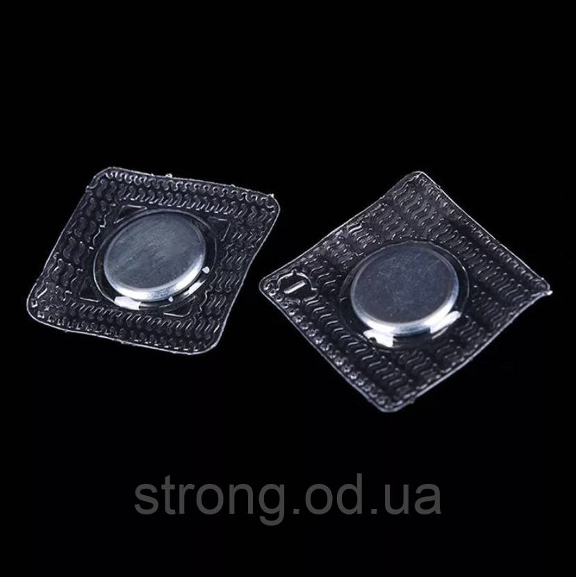 Магніт пришивний для одягу 18 мм (Пара)