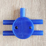 Розподільник пластиковий до алюмінієвого колектора системи Майга для доїльних апаратів, фото 3