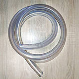 Шланг Молочний ПВХ 14х5 мм, білий прозорий, для доїльних апаратів, фото 3