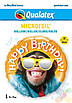 Q 18" Birthday Smilin' Chimp Foil Balloon - Pkg. Куля фольгована З Днем народження. В УП, фото 4