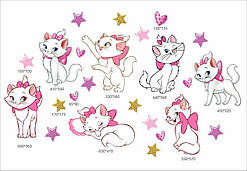 Наклейки для дитячої кімнати «Кошенята»