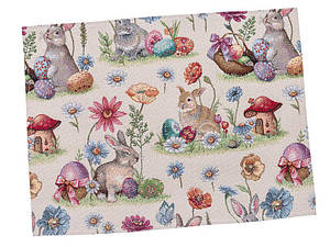 Пасхальна серветка на стіл гобеленова 34х44 см EDEN1017