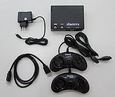 Hamy 4 HDMI ігрова мультимедійна система+350 ігор 8-16 біт (чорна)