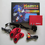 Hamy 4 ігрова мультимедійна система+350 ігор 8-16 біт (червона), фото 2