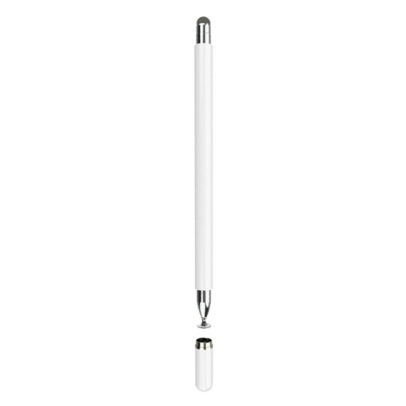 Стілус універсальний Gojodoq 2 в 1 Capacitive Drawing Point Ball White