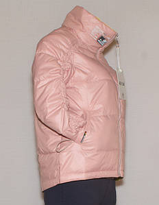 Курточка весна-осінь жіноча молодіжна рожева (M-XXL)