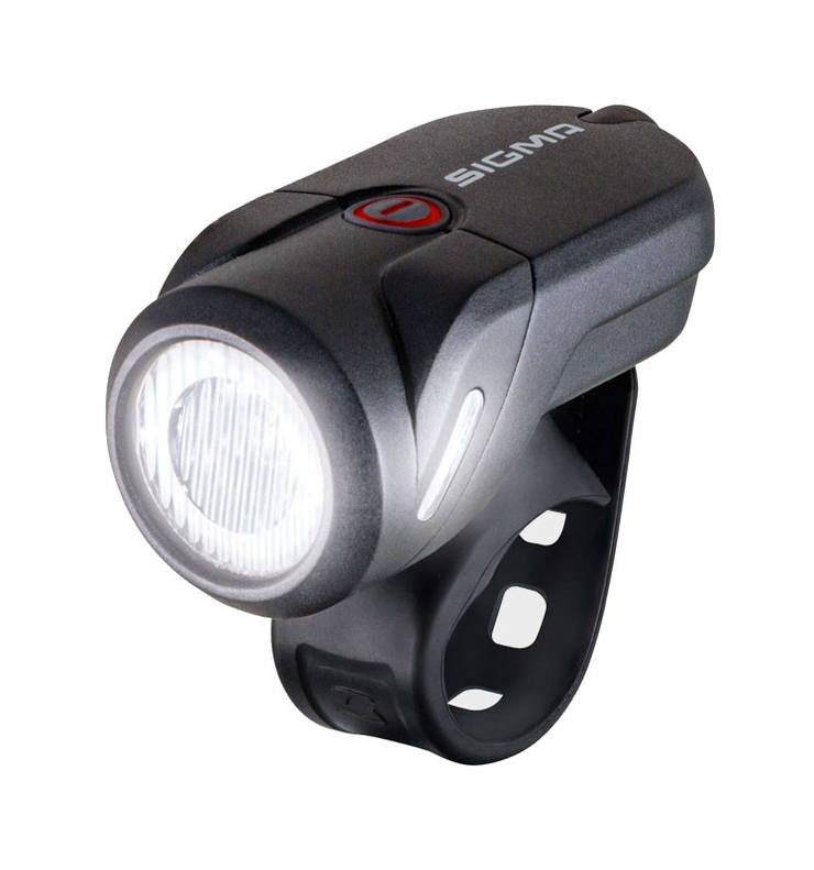 Передній ліхтар Sigma Sport Aura 35 Lm USB Чорний, фото 2