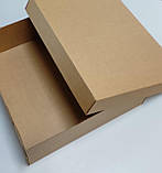 Коробка для віночків та декоративних виробів 360*360*120 бурий картон, фото 5