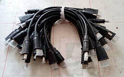 Кабелі/ переходи - HDMI/DVI/VGA/RCA/Питанія/USB/SATA