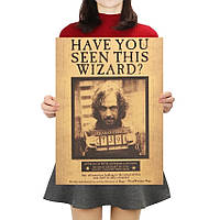 Плакат Гарри Поттер Узник Азкабана Сириус Блэк постер холст картина