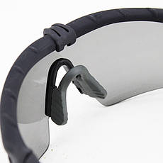 Окуляри захисні V6 black-yellow [CROSS] (для Airsoft, Страйкбол), фото 4