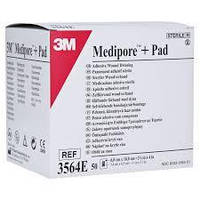 Повязка адгезивная для закрытия ран 3M Medipore+Pad (50 шт/уп) 6*10 см