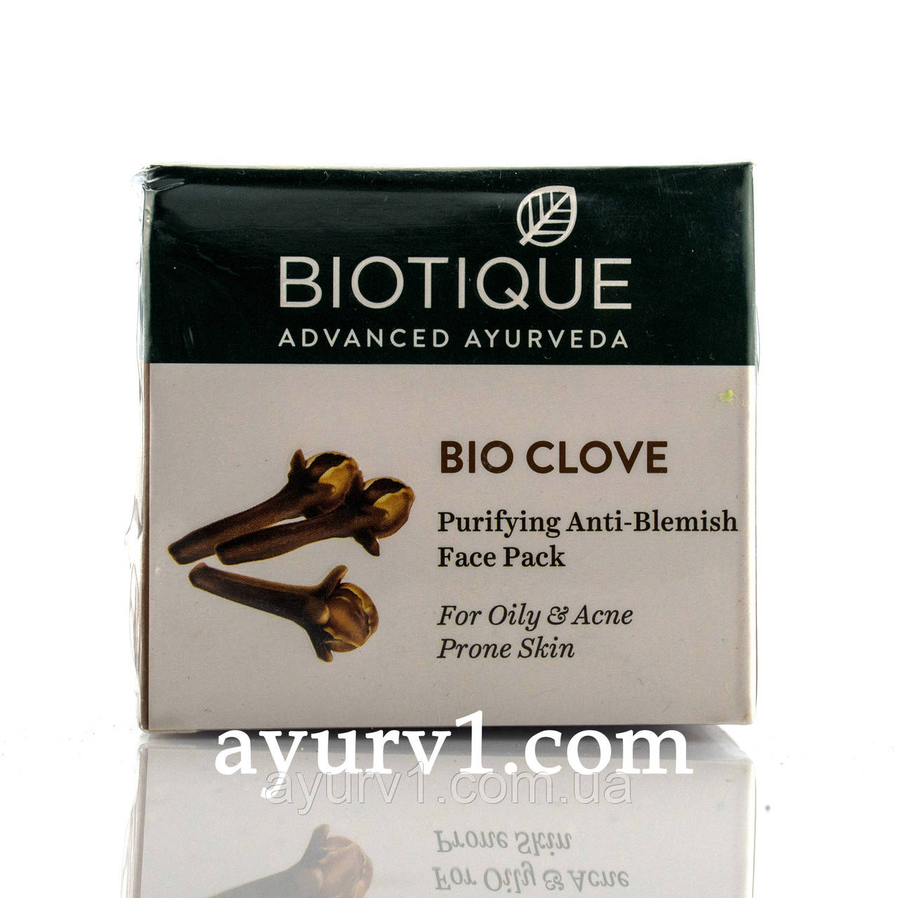 Маска для лица Био Гвоздика, Антиблемиш / Bio Clove Purifying Anti - Blemish Face Pack / 75 гр. - фото 1 - id-p348606533