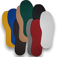 Слід для підошви взуття Хвиля (9 кольорів на вибір, довжина 33 см)