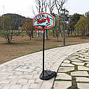 Баскетбольна стійка SBA S881R дитяча 66x46 см, фото 6