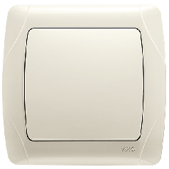 Вимикач Viko Carmen Кремовий (90562001)