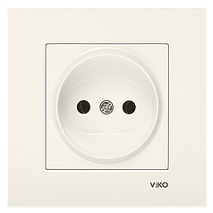 Розетка Viko Karre кремова (90960107)