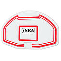 Баскетбольный щит SBA S005 90x60 см, фото 2