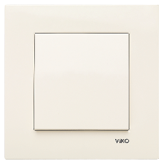 Вимикач Viko Karre кремовий (90960101)
