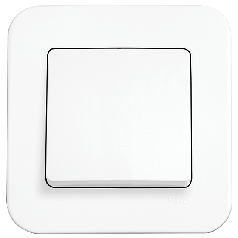 Вимикач Viko Rollina білий (90420001)