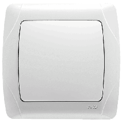 Вимикач Viko Carmen білий (90561001)