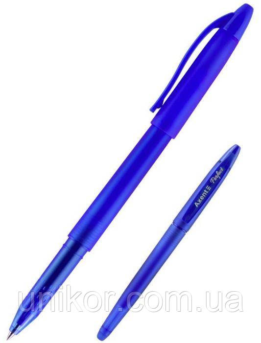 Гелева ручка "Perfect", erasable gel, пиши-стирай, 0,5 мм, стержень синій. AXENT