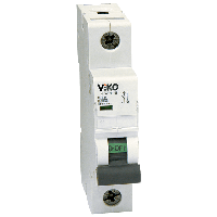 Автоматический выкл. VIKO 1P, 40A, 4,5kA (4VTB-1C40)