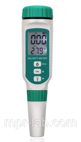 Солемір TDS-метр AR8012, 0.0 - 50.0 ppt, ±3%, АТС, підсвітка. Smart Sensor, фото 1