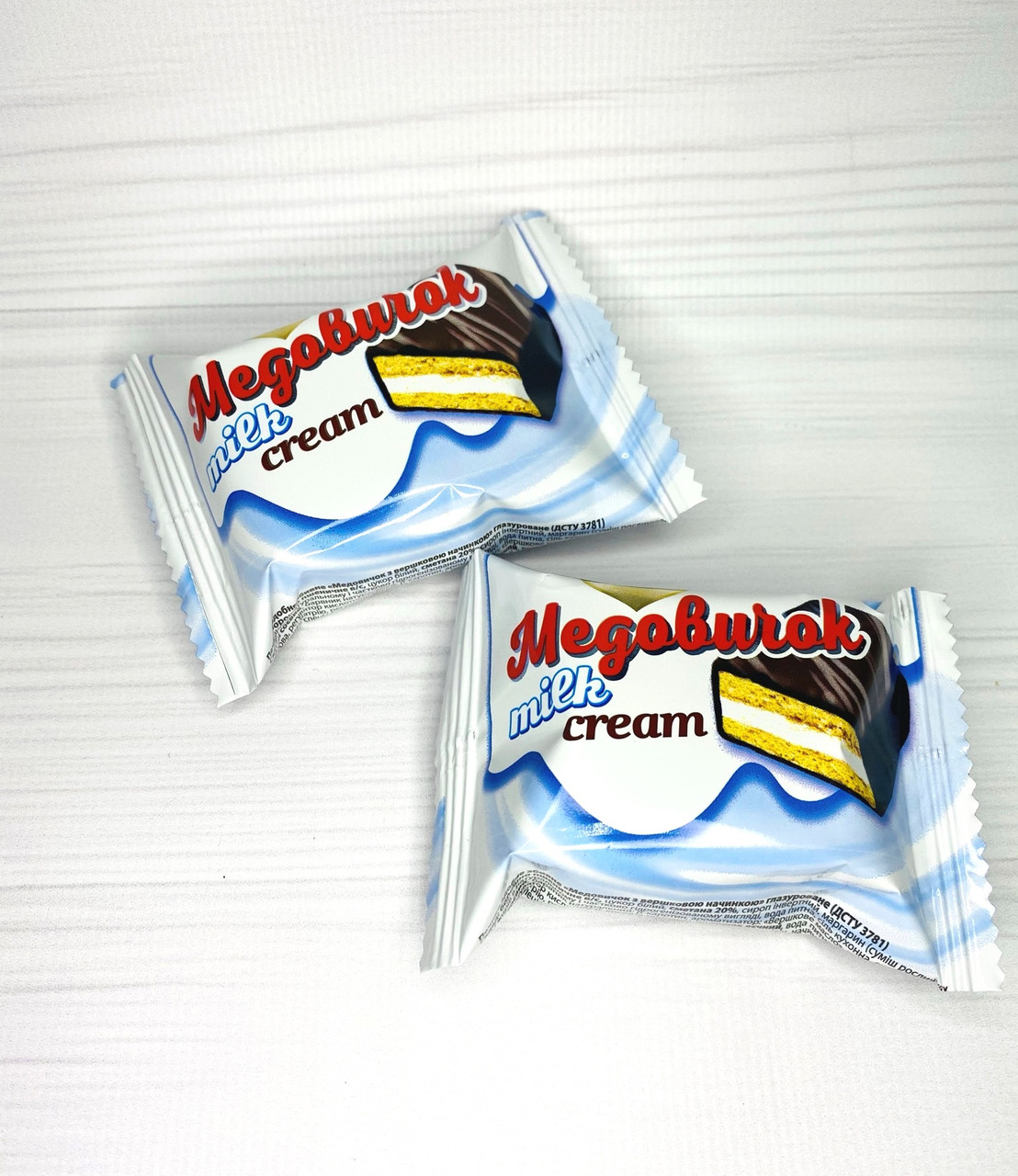 Печиво ф\п Медовичок со сливочной начинкой 1,2 кг. ТМ Шоколадно