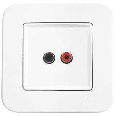 Аудіорозетка Viko Rollina біла (90420037)