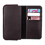 Футляр-гаманець для телефону Valenta універсальний Brown (1129624sg5), фото 3