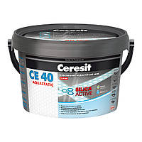 Затирка Ceresit CE-40 еластичний водостійкий шов біла 2 кг