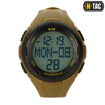 Годинник тактичний з крокоміром Coyote