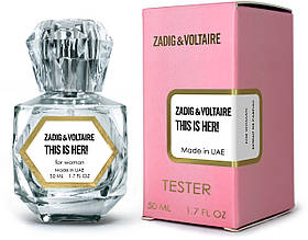 Тестер жіночий Zadig and Voltaire This is Her, 50 мл