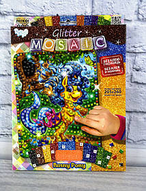 Блискуча мозаїка Glitter Mosaic Поні БМ-03-07 Danko-Toys Україна