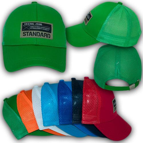 Летняя бейсболка с сеткой Летняя бейсболка с сеткой