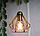 Подвесная люстра на 3-лампы SKRAB-3 E27 золото, фото 3