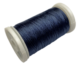 Нитка поліестер для ручного шиття і рукоділля dtex 233/3 колір Темно-синій 2323
