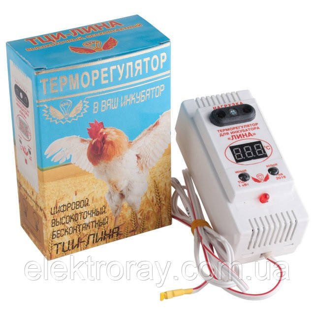 Терморегулятор цифровой для инкубатора ЛИНА ТЦИ - фото 1 - id-p1346629823
